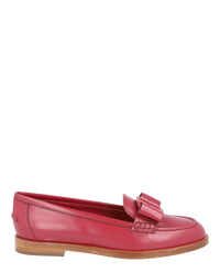 Ferragamo Womens Vivaldo Leather Loafer