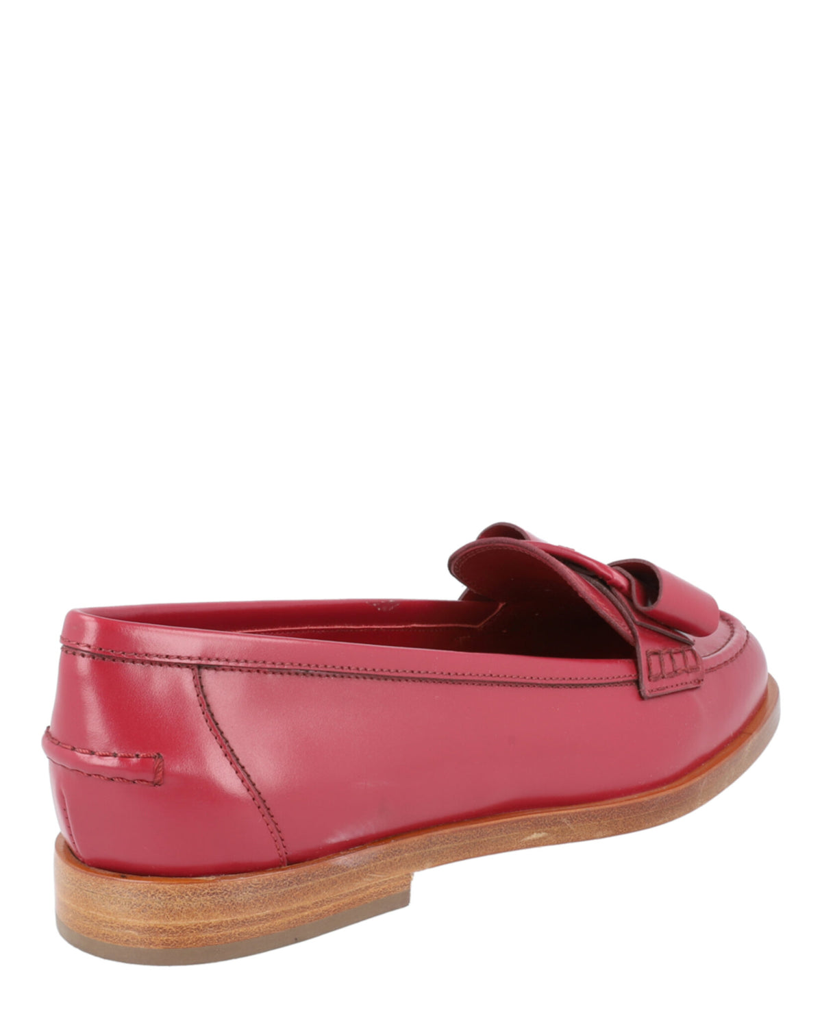 Ferragamo Womens Vivaldo Leather Loafer