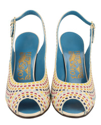 Ferragamo Womens Margareth Archive Limited Edition Slingback Heels