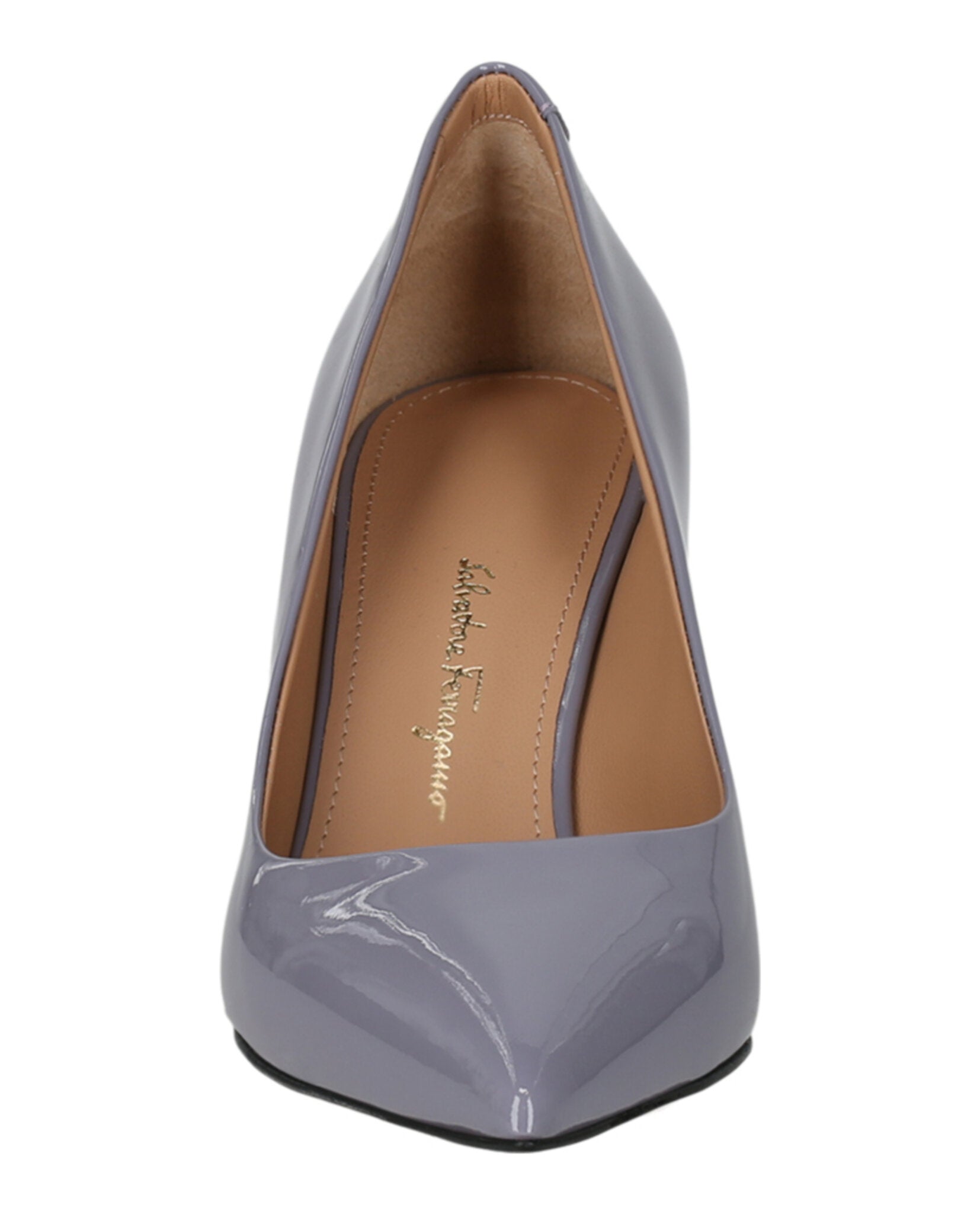 Ferragamo Womens Ilary Patent Pump