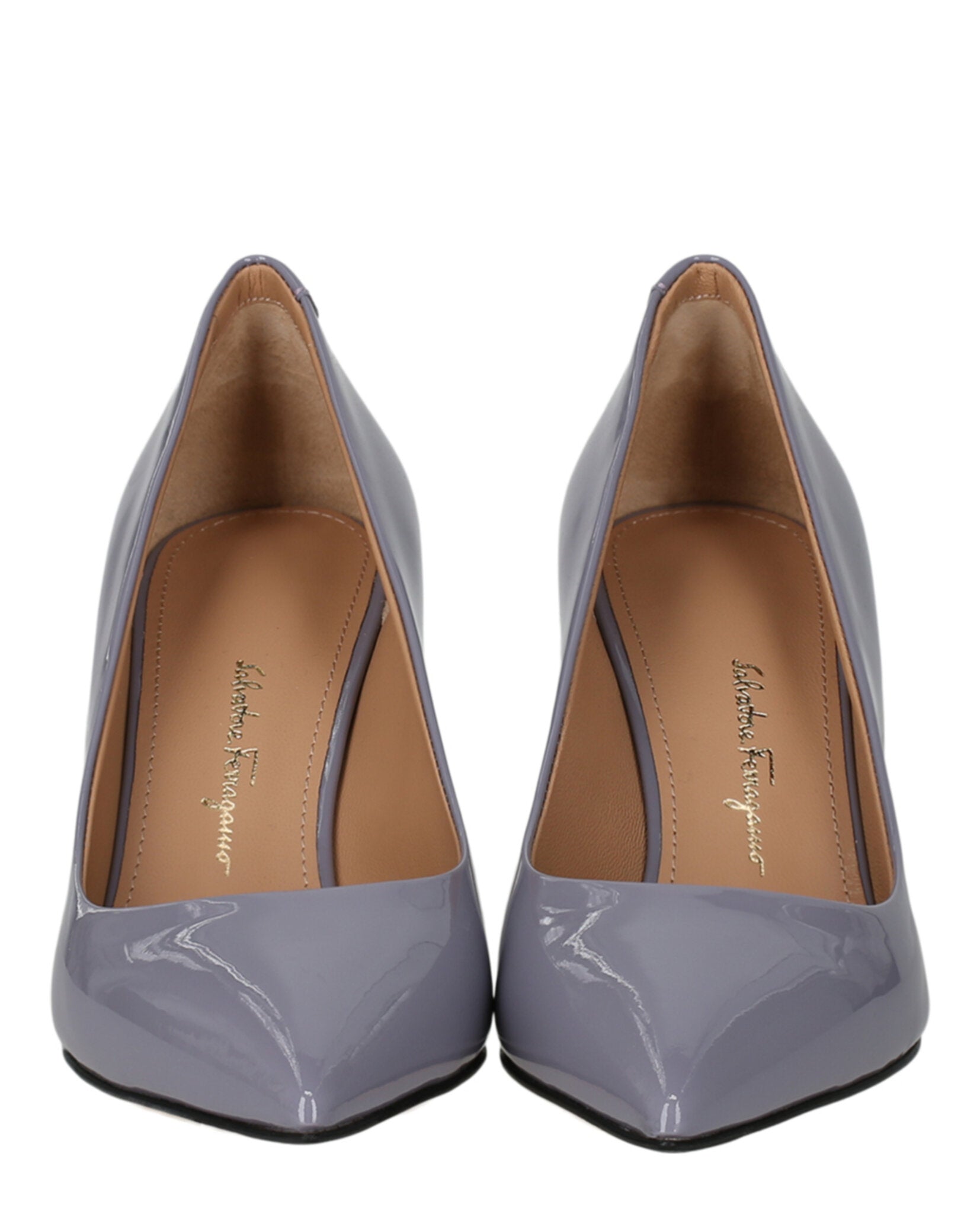 Ferragamo Womens Ilary Patent Pump