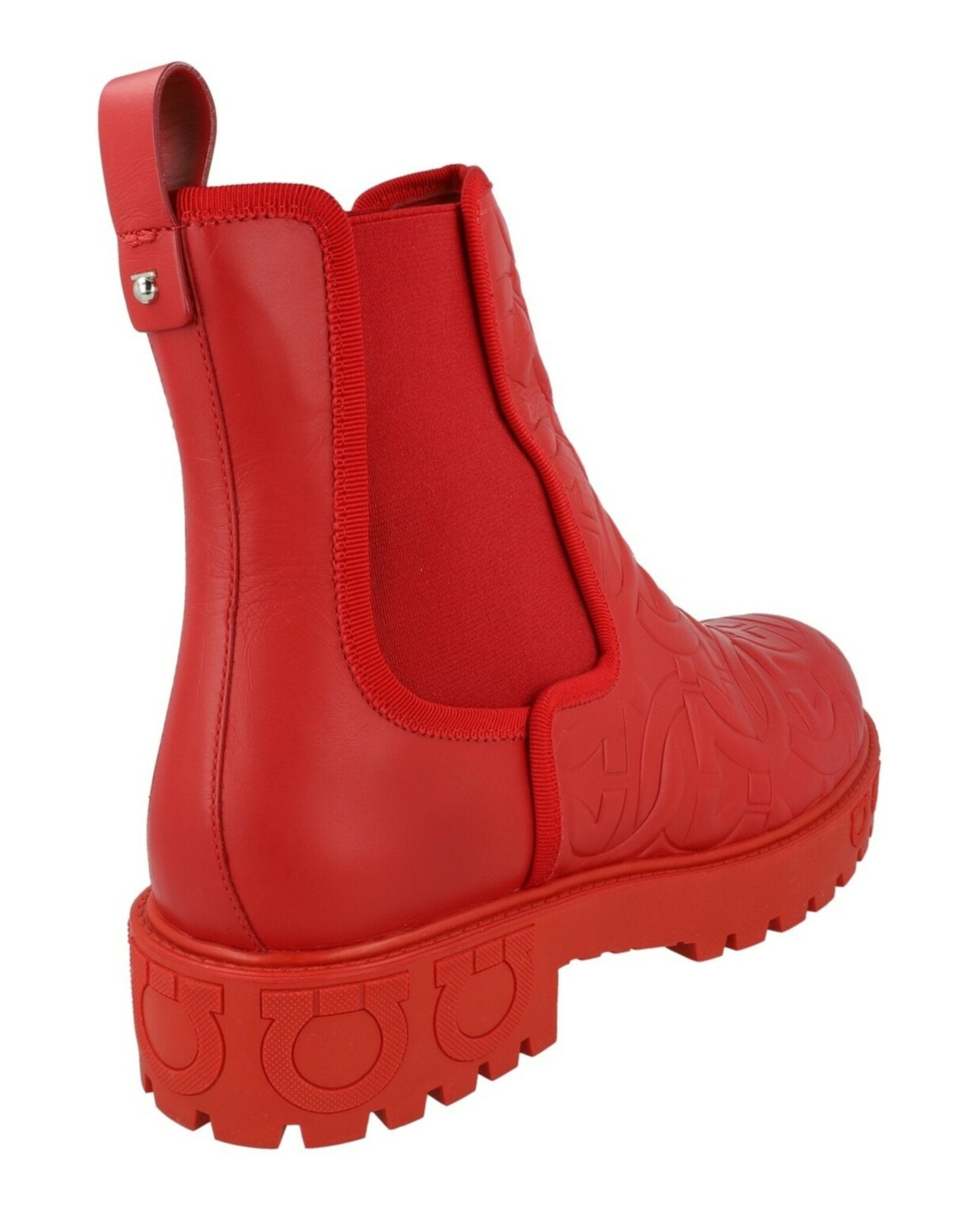 Ferragamo Womens Varsi Chelsea Boots