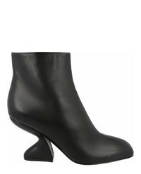 Ferragamo Womens Sal 85 Ankle Booties