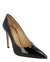 Ferragamo Womens Ilary X5 Patent Leather Pumps - Narrow Width