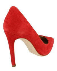 Ferragamo Womens Ilary X5 Suede Pumps