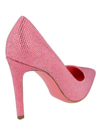 Ferragamo Womens Ilary X5 Crystal Embellished Pumps