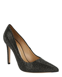 Ferragamo Womens Ilary X5 Crystal Embellished Pumps