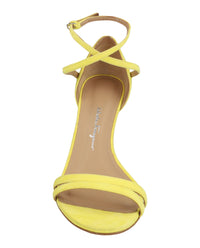 Ferragamo Ferragamo Womens Ines X5 Suede Sandals