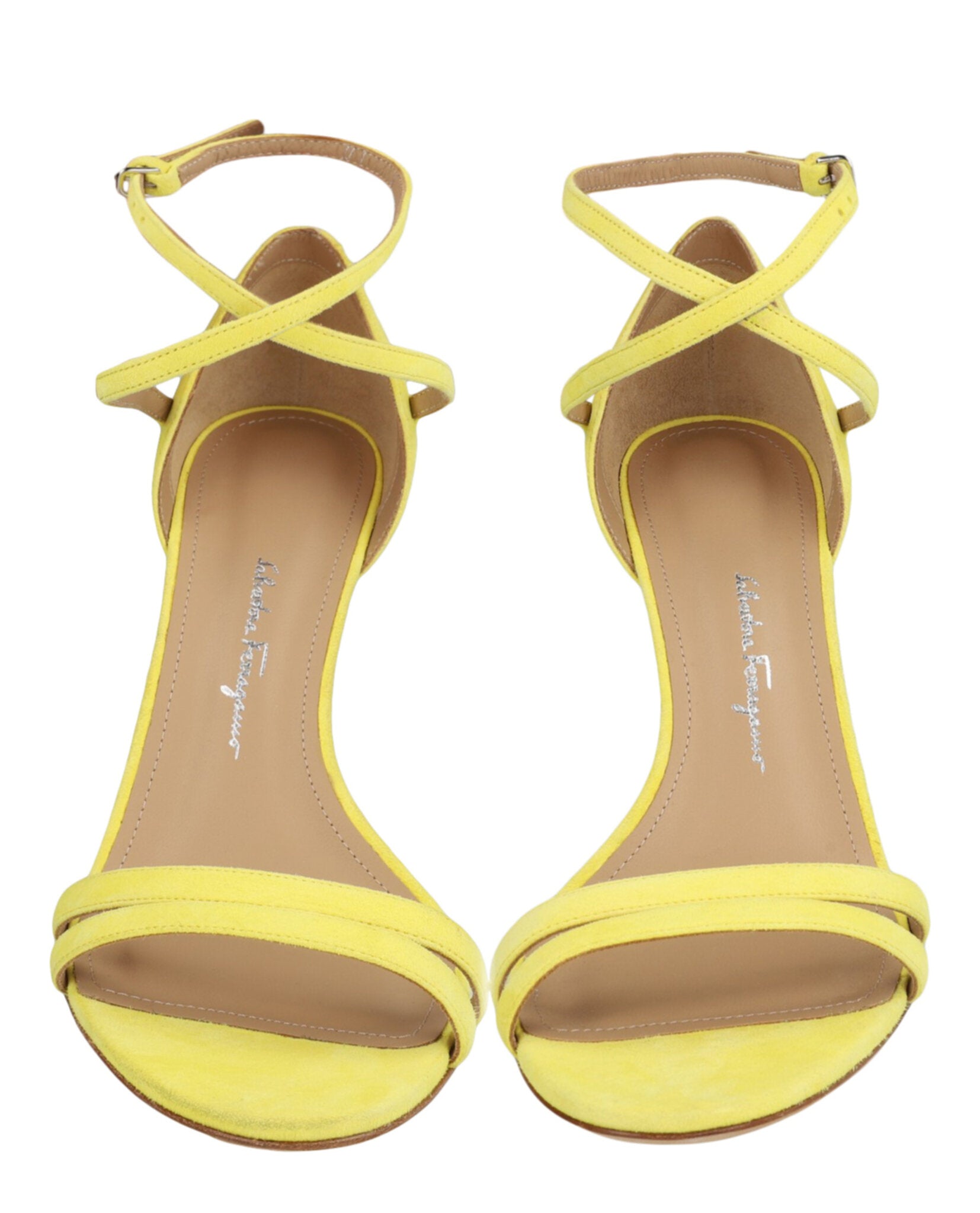 Ferragamo Ferragamo Womens Ines X5 Suede Sandals