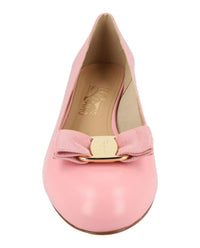 Ferragamo Ferragamo Womens Vara Leather Pumps