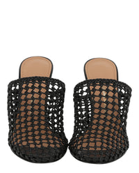 Ferragamo Womens Ellas X5 Caged Mules