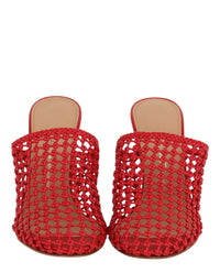 Ferragamo Womens Ellas X5 Caged Mules