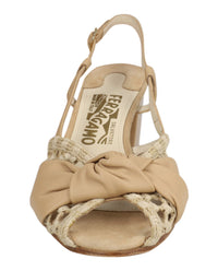 Ferragamo Ferragamo Womens Maffei Slingback Sandals
