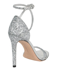 Ferragamo Womens Ines Glitter Strappy Sandals