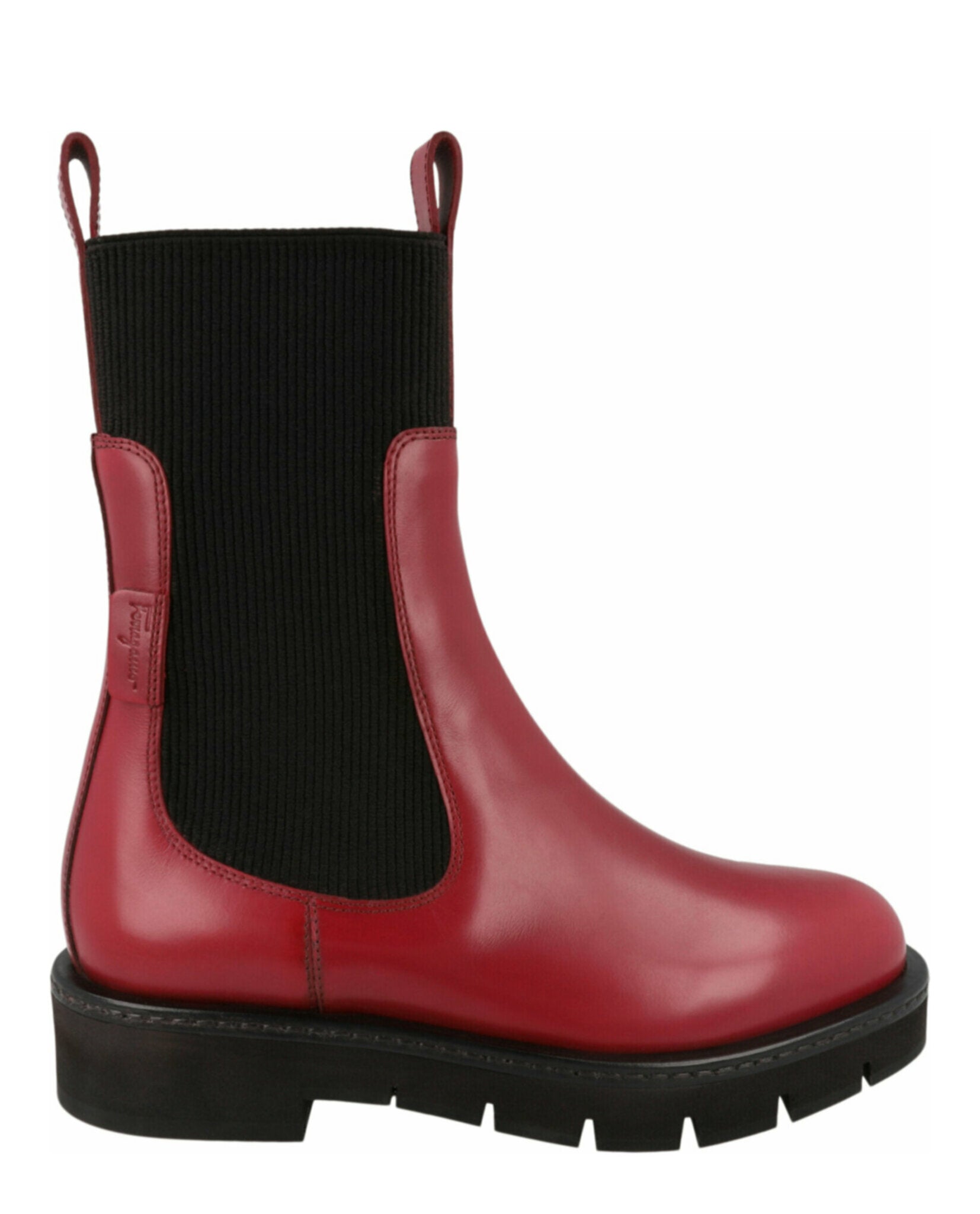 Ferragamo Womens Rook Chelsea Boots