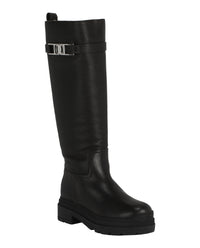 Ferragamo Womens Ryder F Knee-High Boots