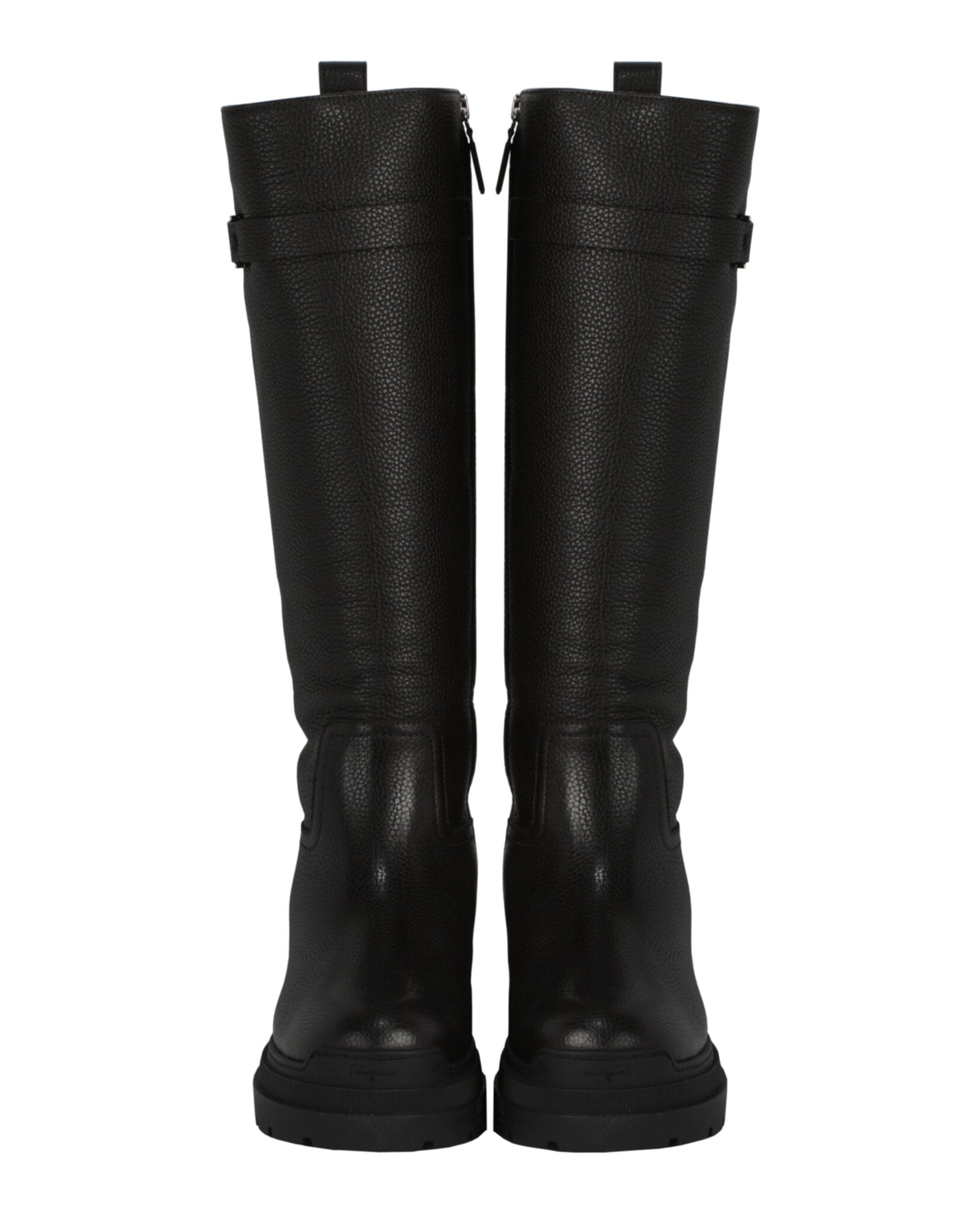 Ferragamo Womens Ryder F Knee-High Boots