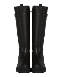 Ferragamo Womens Ryder F Knee-High Boots