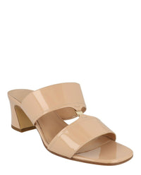 Ferragamo Womens Tot 55 Patent Leather Sandals