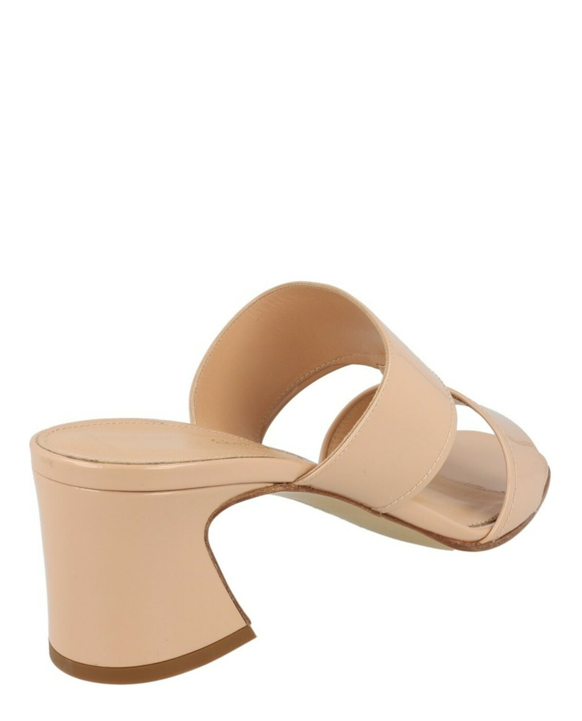 Ferragamo Womens Tot 55 Patent Leather Sandals