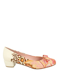 Ferragamo Womens Vara Leather Pumps - Narrow Width