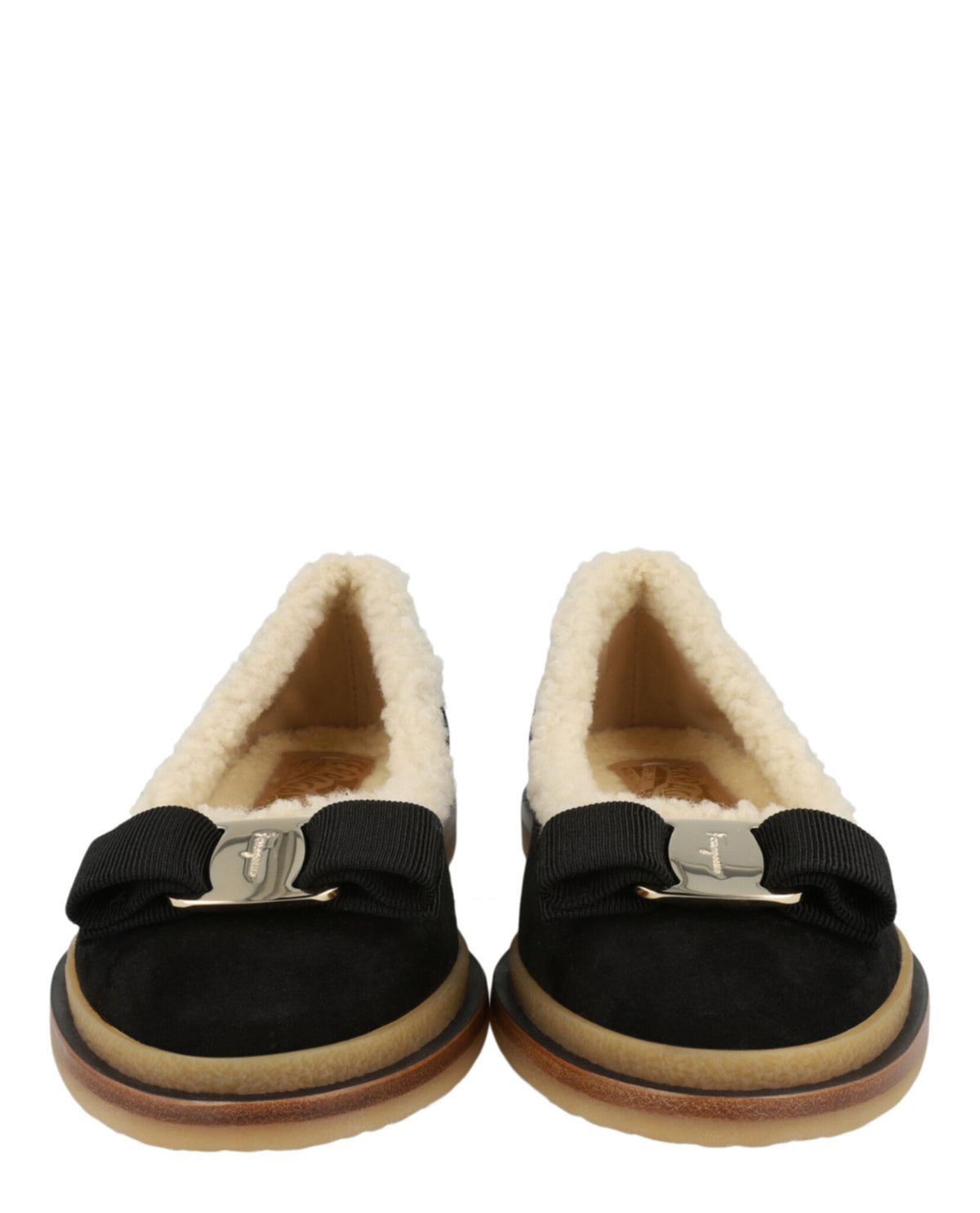 Ferragamo Womens Varina Par Flats