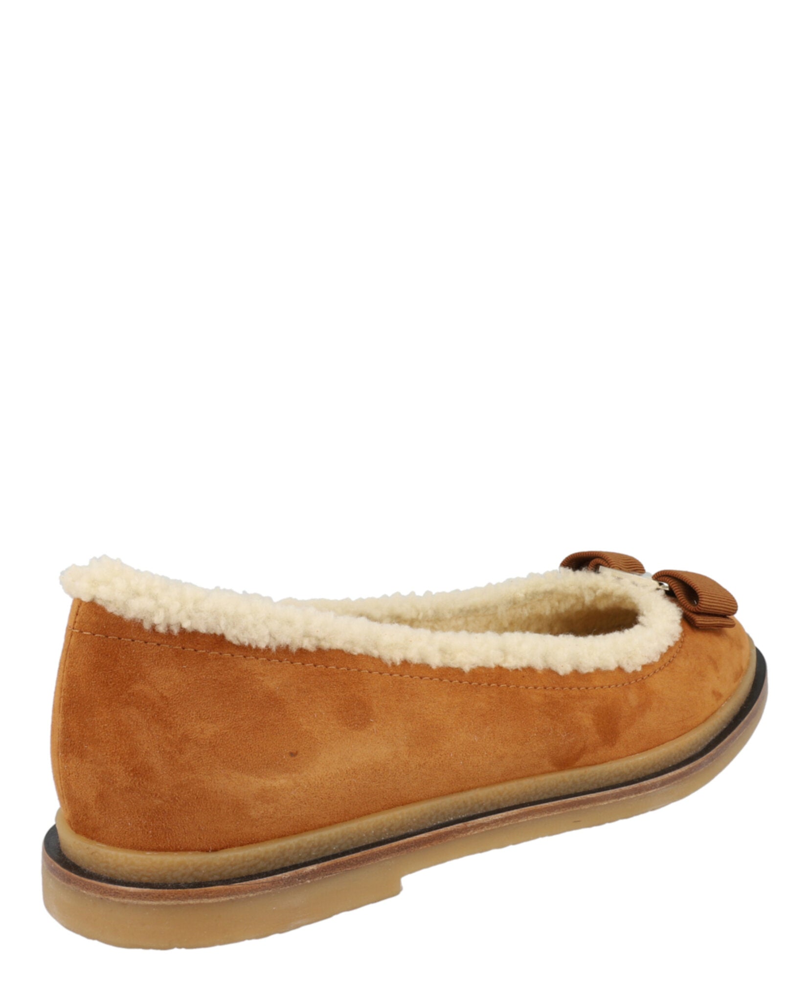 Ferragamo Womens Varina Par Suede Ballet Flats