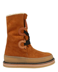 Ferragamo Womens Celeno Slouchy Suede Boots