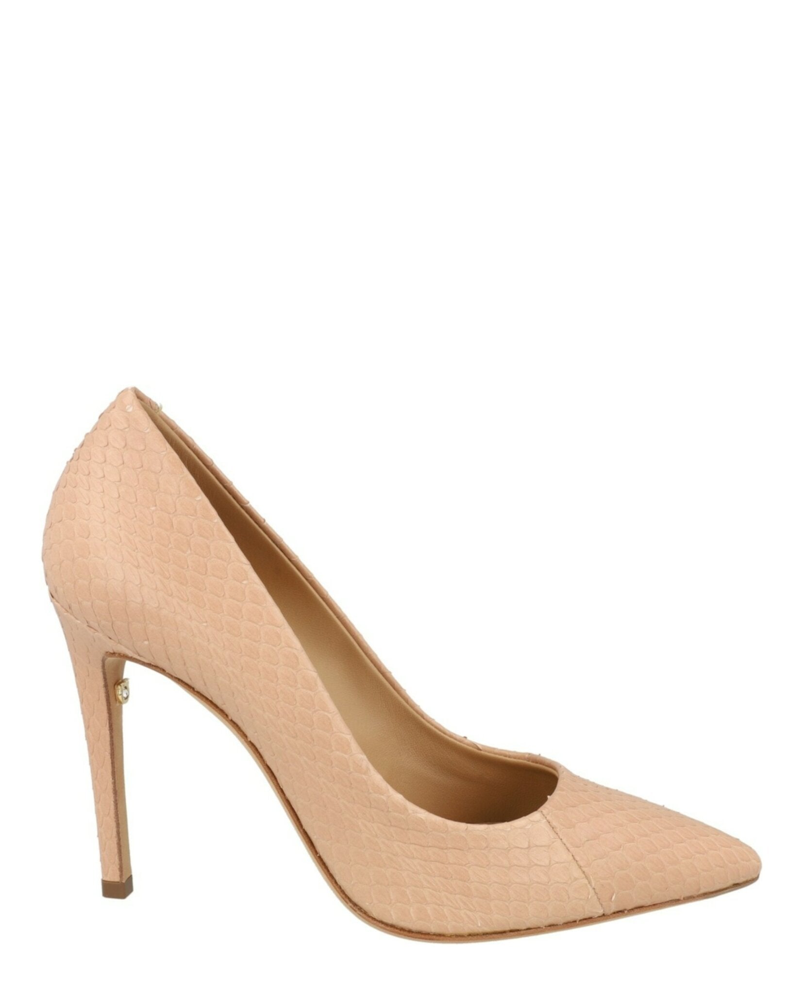 Ferragamo Womens IIary X5 Snakeskin Pumps