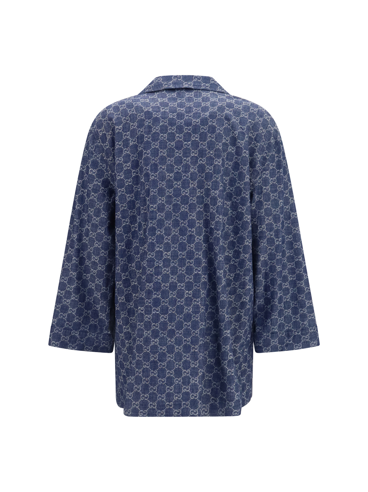 Gucci Women Gg Jacquard Cotton Jacket
