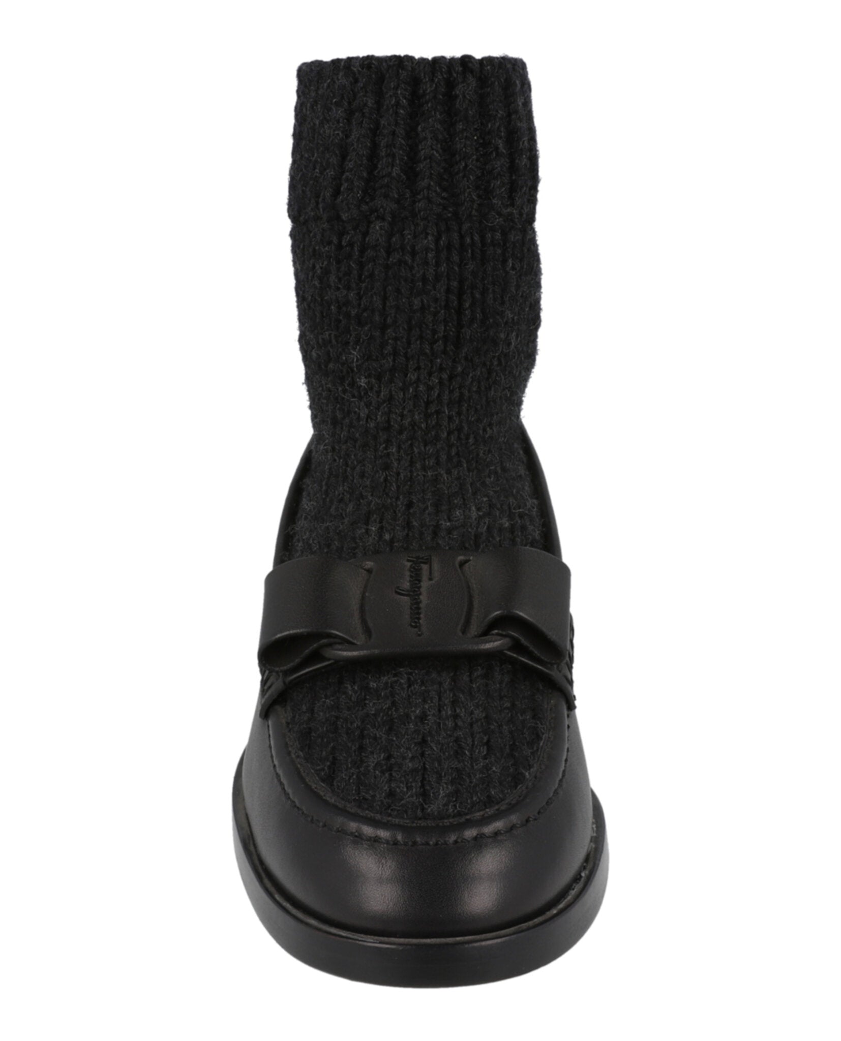 Ferragamo Womens Vivaldo Sock Loafers