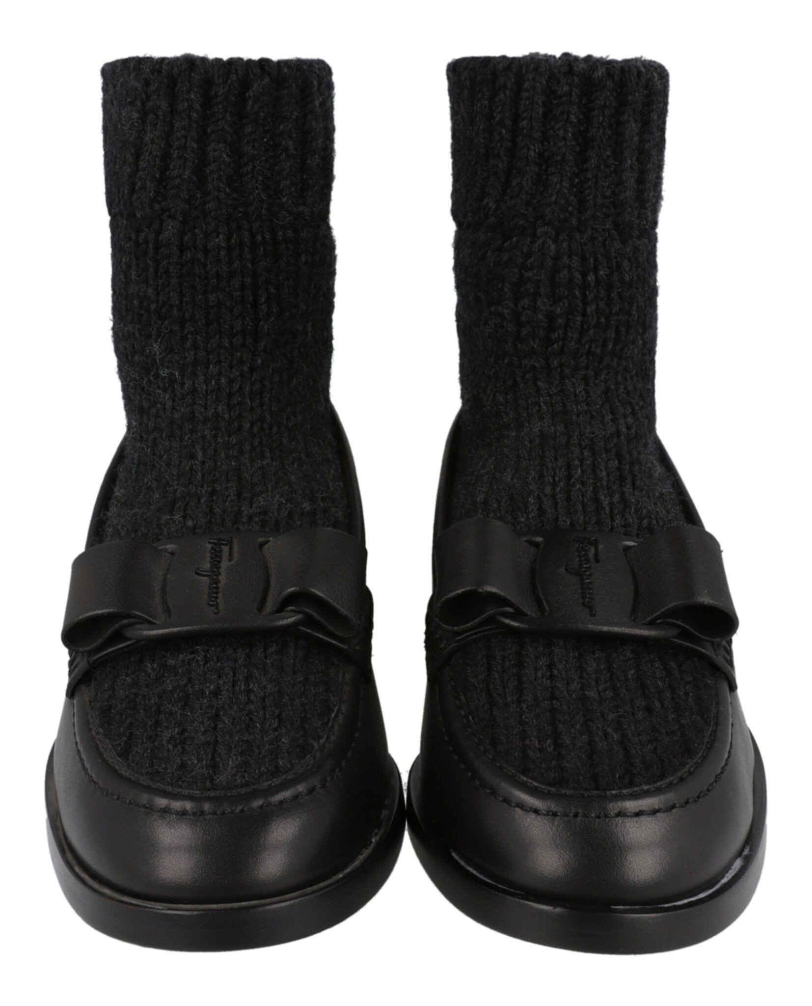 Ferragamo Womens Vivaldo Sock Loafers