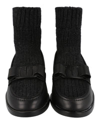 Ferragamo Womens Vivaldo Sock Loafers