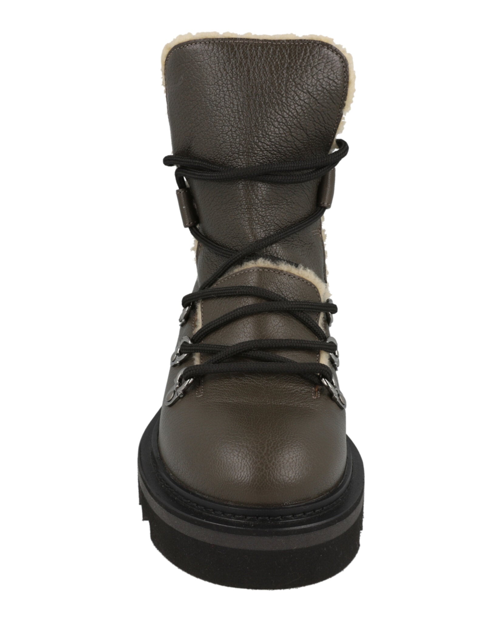 Ferragamo Womens Elimo F Leather Boots