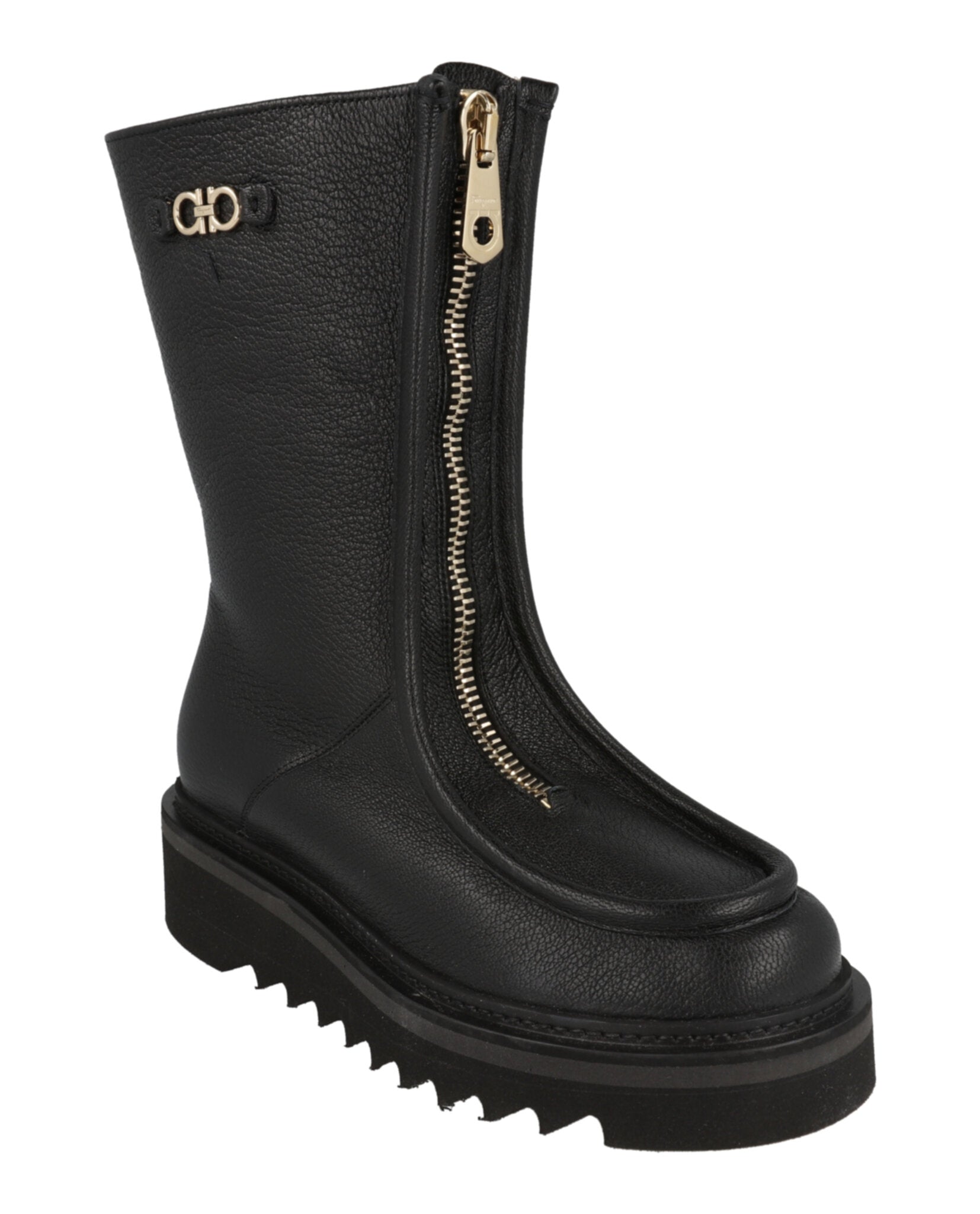 Ferragamo Womens Eurialo F Leather Boots
