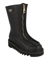 Ferragamo Womens Eurialo F Leather Boots
