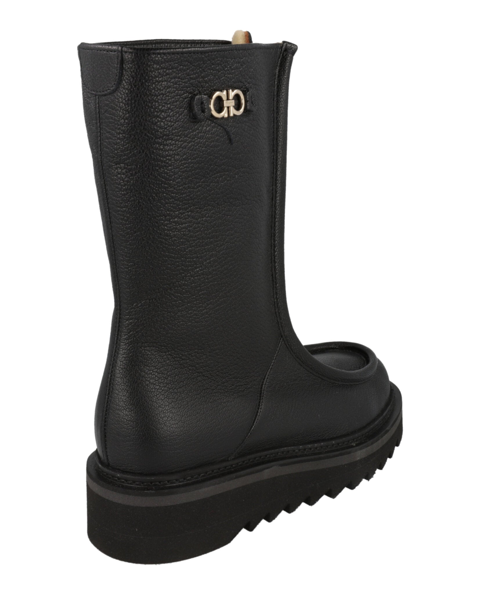 Ferragamo Womens Eurialo F Leather Boots