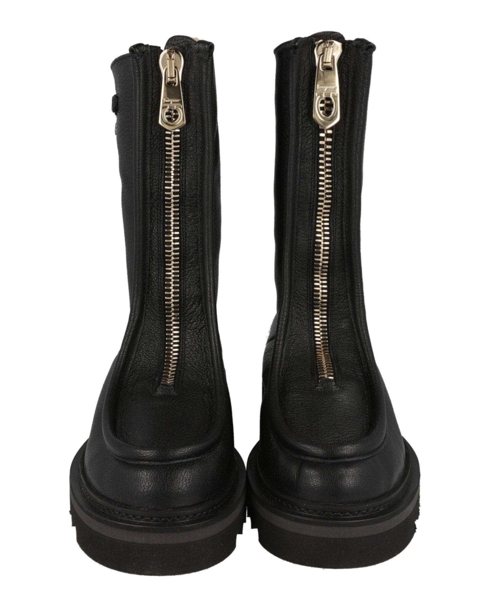 Ferragamo Womens Eurialo F Leather Boots