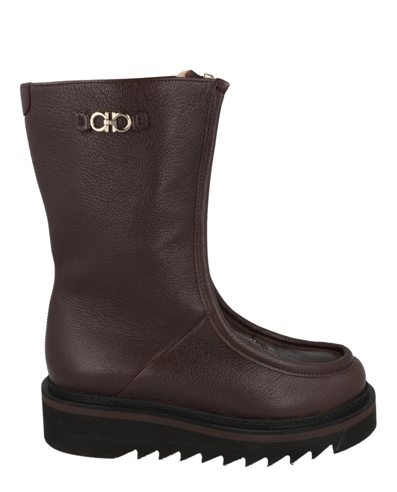 Ferragamo Womens Eurialo F Leather Boots