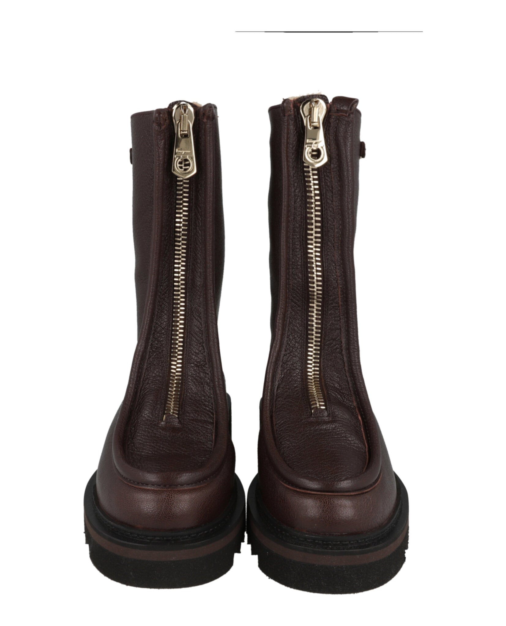 Ferragamo Womens Eurialo F Leather Boots