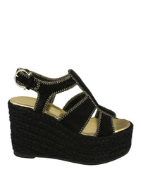Ferragamo Womens Renee Wedge Espadrillas