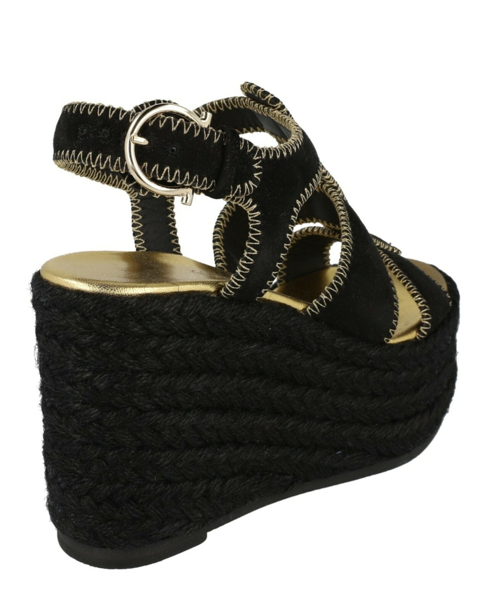 Ferragamo Womens Renee Wedge Espadrillas