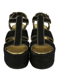 Ferragamo Womens Renee Wedge Espadrillas