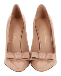 Ferragamo Womens Katrin Patent Pumps