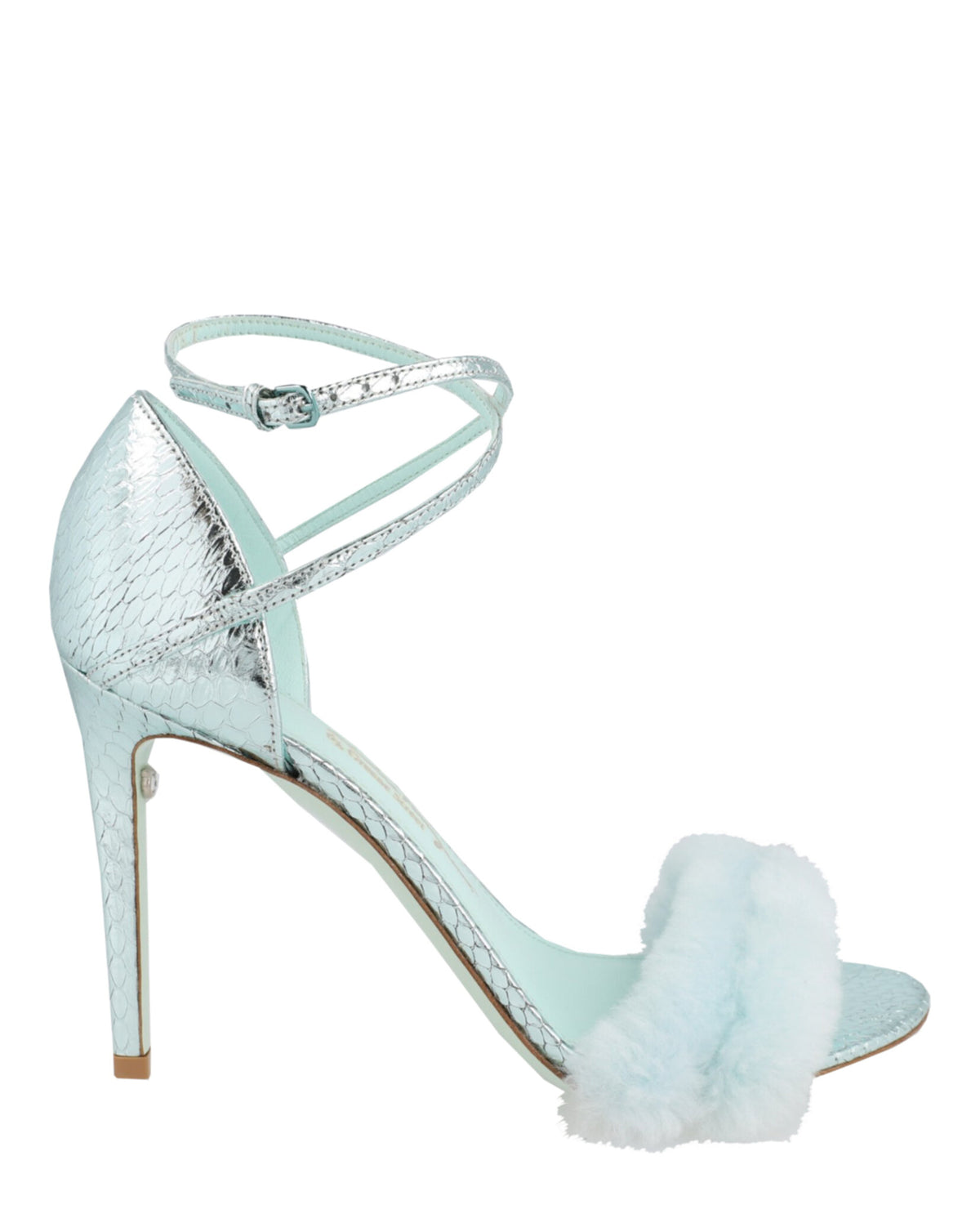 Ferragamo Womens Ines X5 Heel Sandals