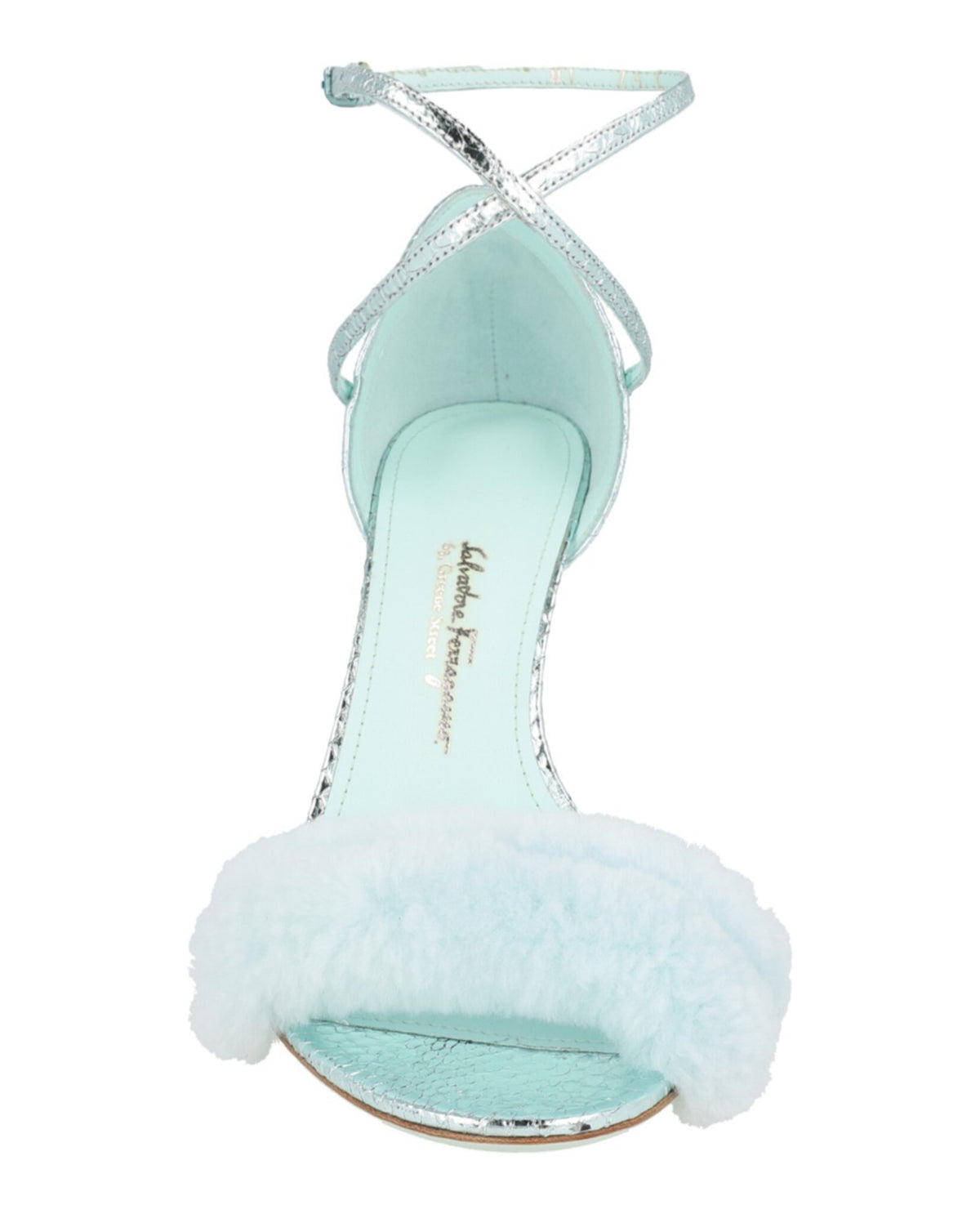 Ferragamo Womens Ines X5 Heel Sandals