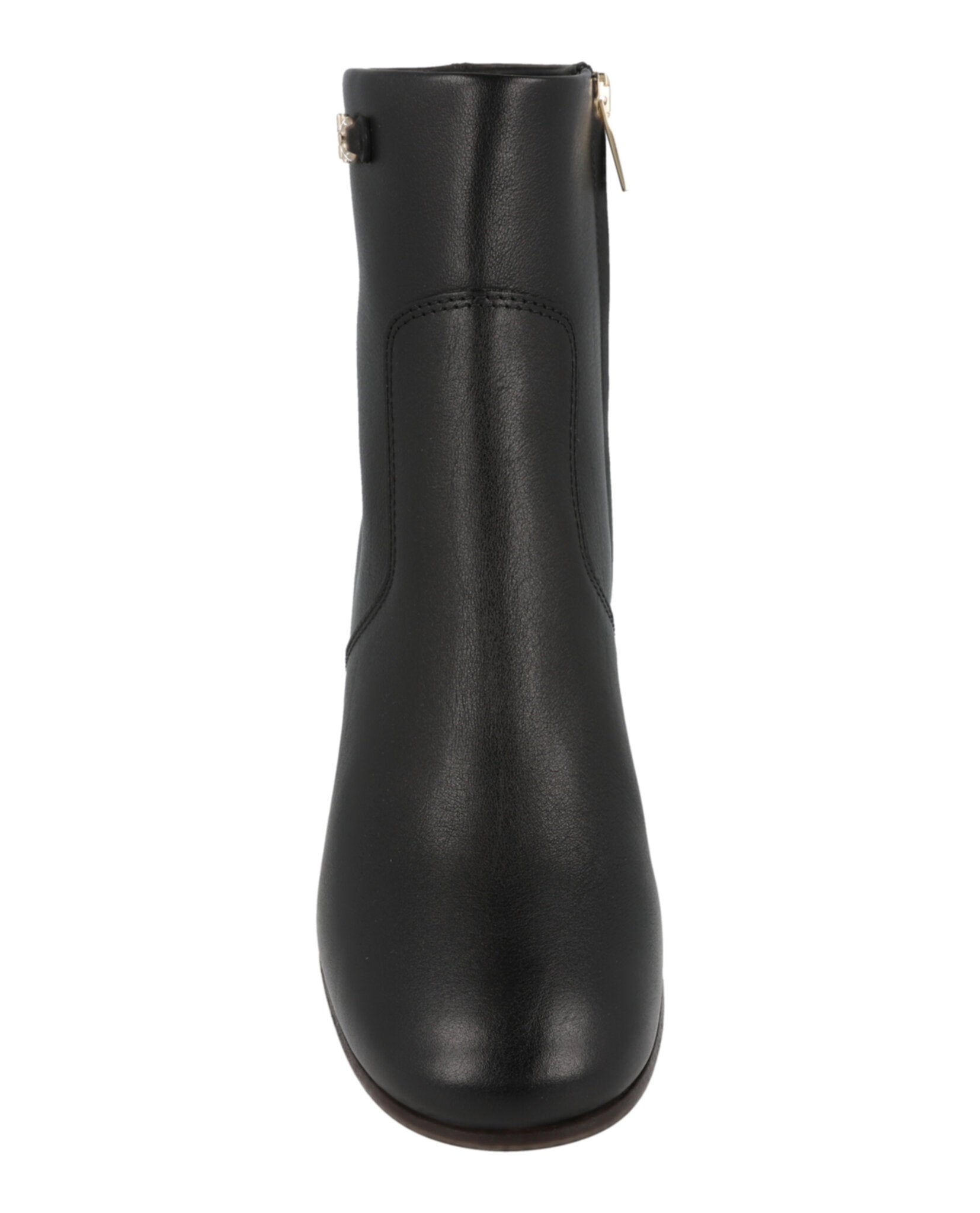 Ferragamo Womens Otello Leather Booties