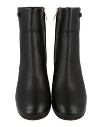 Ferragamo Womens Otello Leather Booties