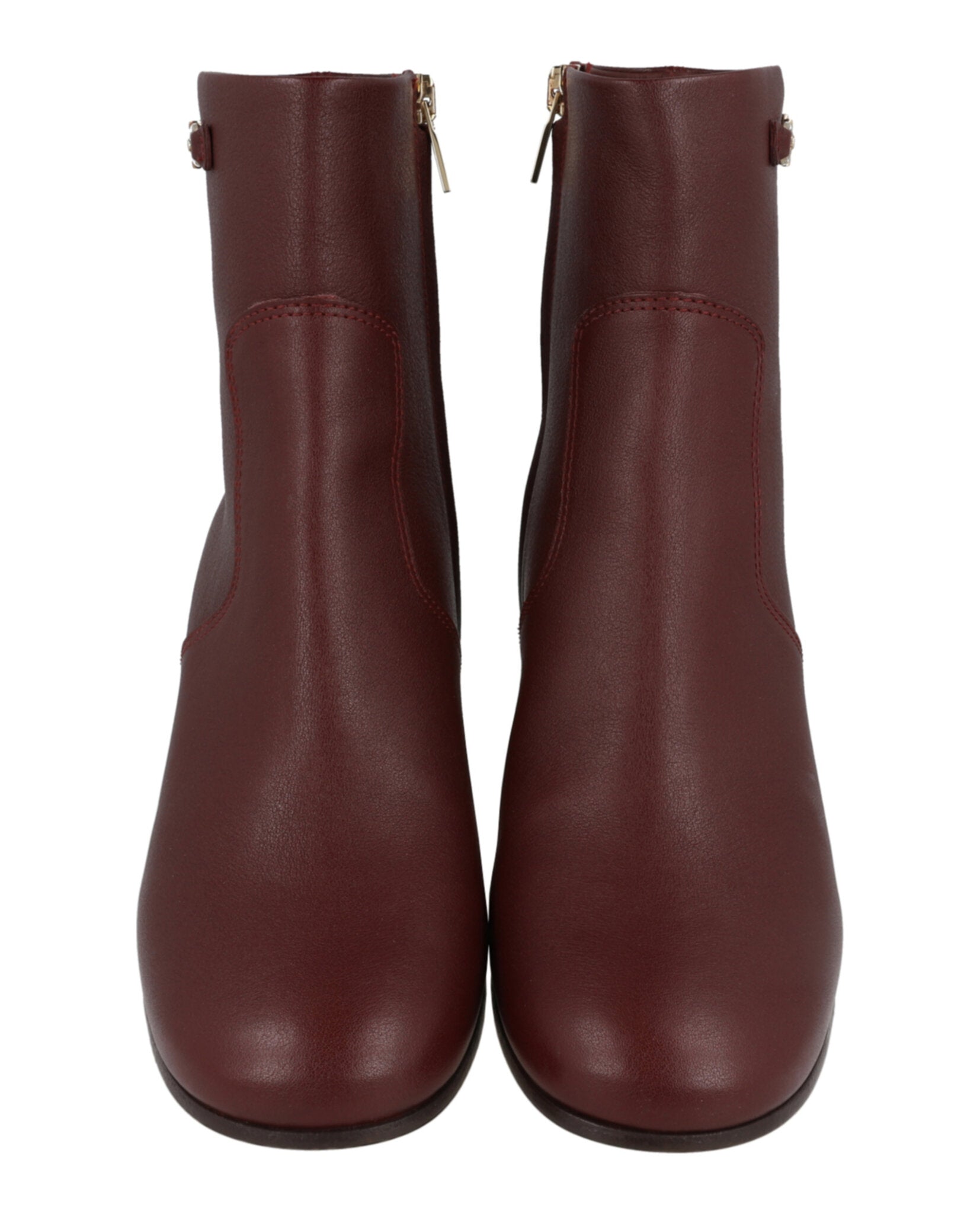 Ferragamo Womens Otello Leather Booties