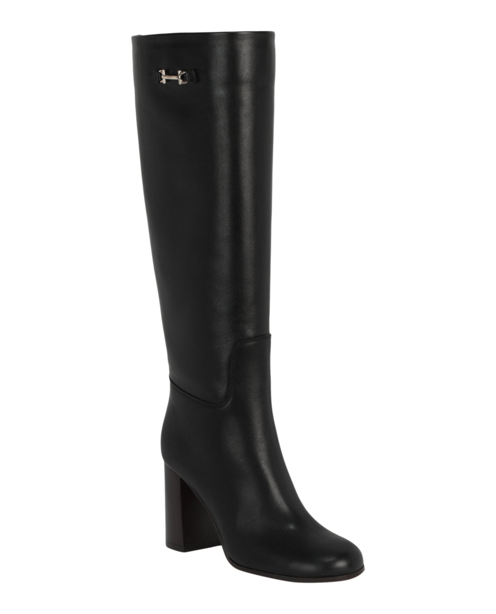 Ferragamo Womens Ovidio 85 Knee-High Boots